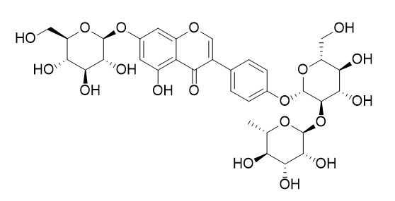 Genistein 7-O-beta-D-glucopyranoside-4'-O-[alpha-L-rhamnopyranosyl-(1->2)-beta-D-glucopyranoside]